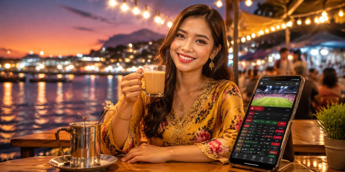 Pemain Malaysia menikmati permainan kasino mudah alih Blackjack secara dalam talian