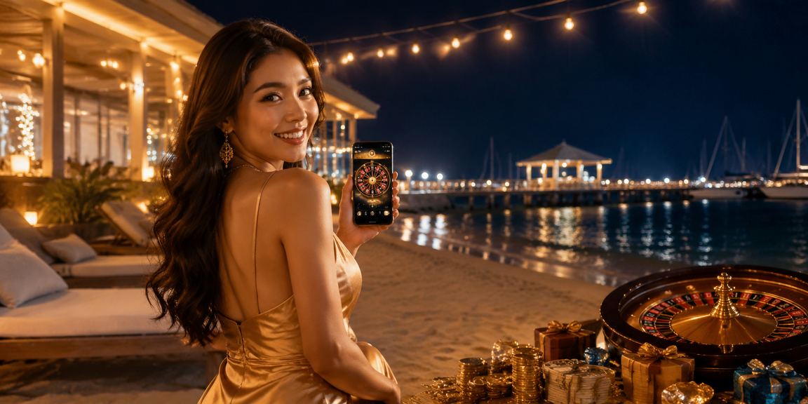 Meja Roulette langsung bergaya di Terengganu